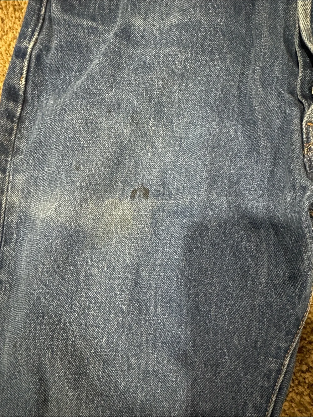 MEN’S LEVI 501 BLUE JEANS